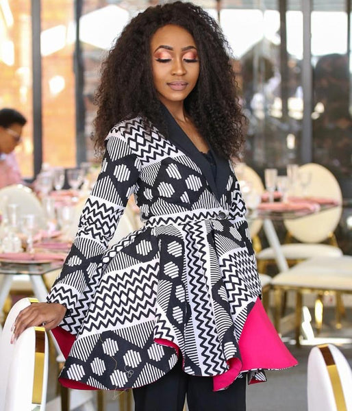 Mo Pattern Pink Jacket