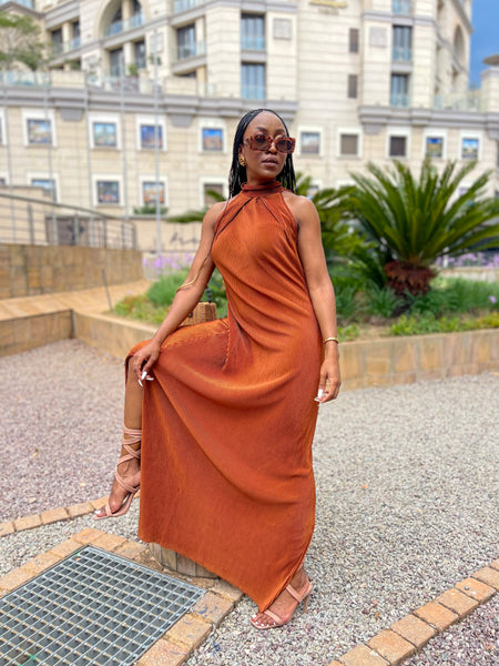 Bodre Brown Dress
