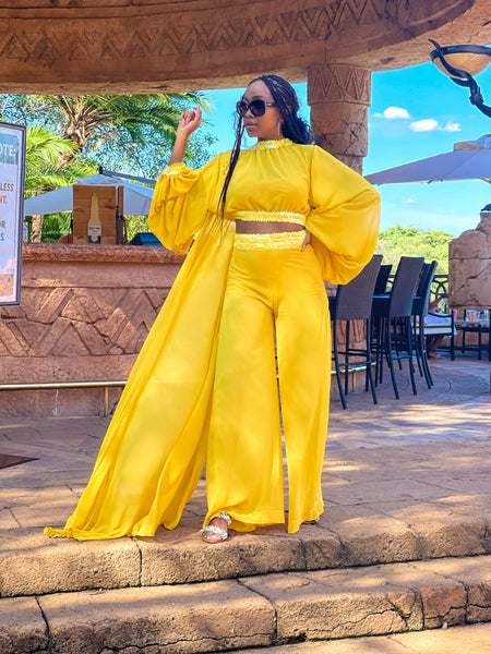 Bumblebee Yellow Pants