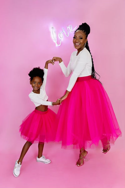 Barbie Pink Mama & Baba Tutu Skirt